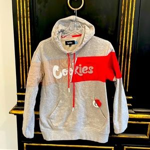 Mens Cookies hooded sweatshirt -small